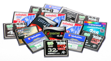 Speicherkarten: 25 mal CompactFlash im Vergleich