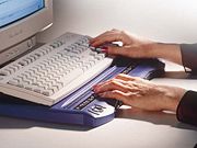 Braillezeile zur Verwendung am Computer