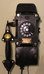 Grubentelefon der Marke Fernsig aus dem Jahre 1963