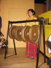 Philippinische Gongs (Gandingan)