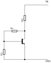 Abb. 2: Gleichspannungsgegenkopplung