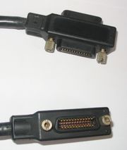 IEEE-488 Stecker-Buchsen-Kombination