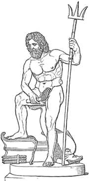 Poseidon, der Gott des Meeres