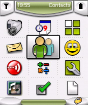 Qtopia Phone's Launcher