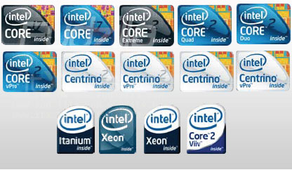 14 neue Intel-Logos